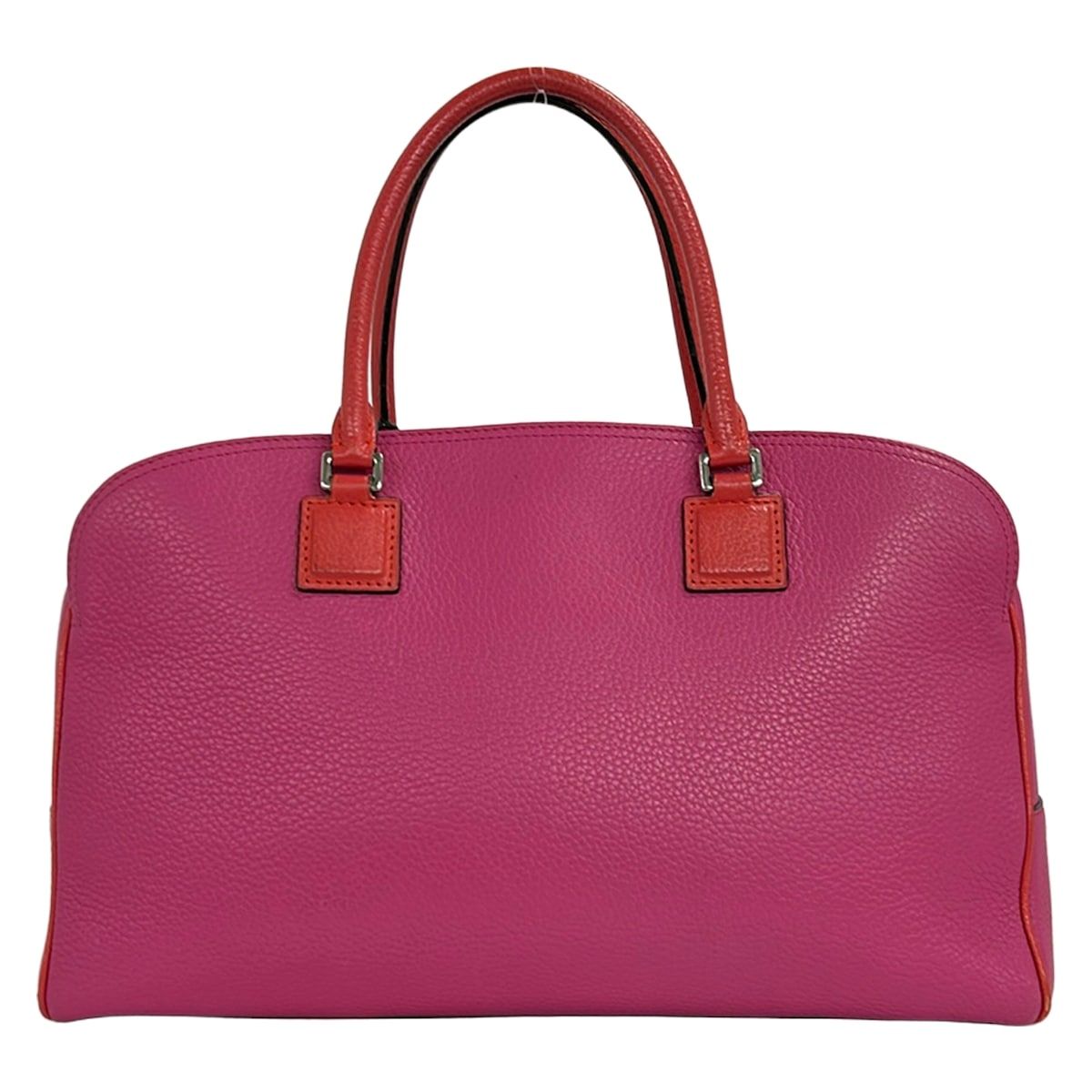 Loewe Handbag Alamo Addy Pink Orange Leather — view 3