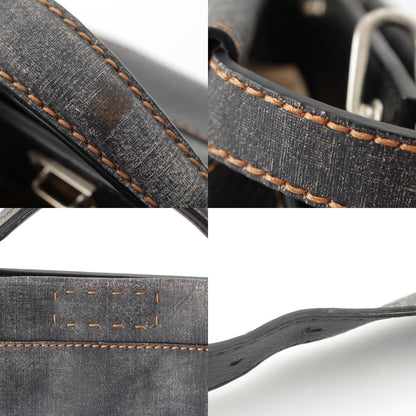 Fendi Peekaboo Leather 2-Way Shoulder Business Bag Indigo — view 8