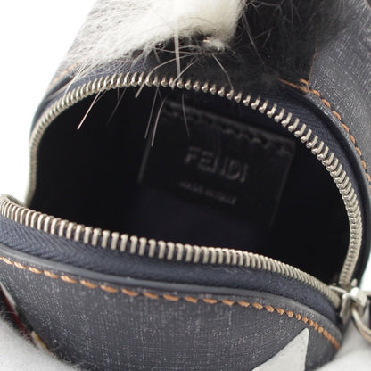 Fendi Bugsmon Star Pouch Charm Indigo — view 6