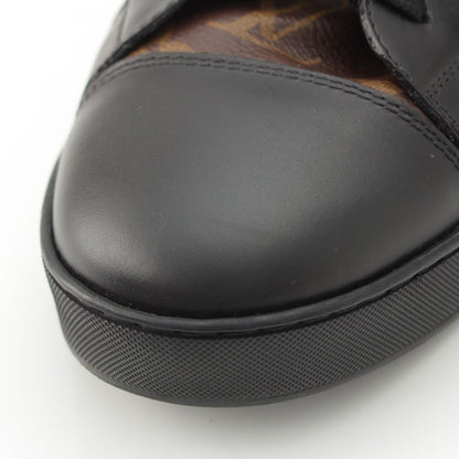 Louis Vuitton Matchup Monogram Line High-Top Sneakers Black Brown 6.5 — view 8