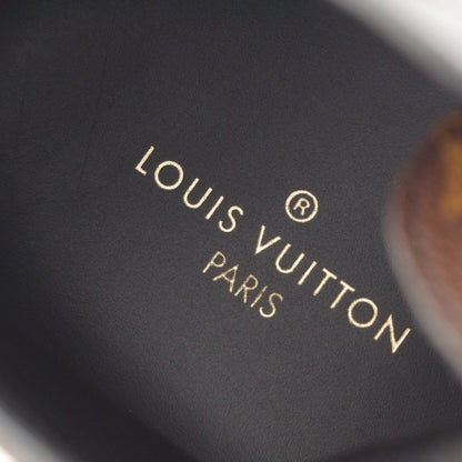 Louis Vuitton Matchup Monogram Line High-Top Sneakers Black Brown 6.5 — view 7