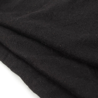 Chanel Cashmere CC Logo Large Scarf Shawl Black — view 6