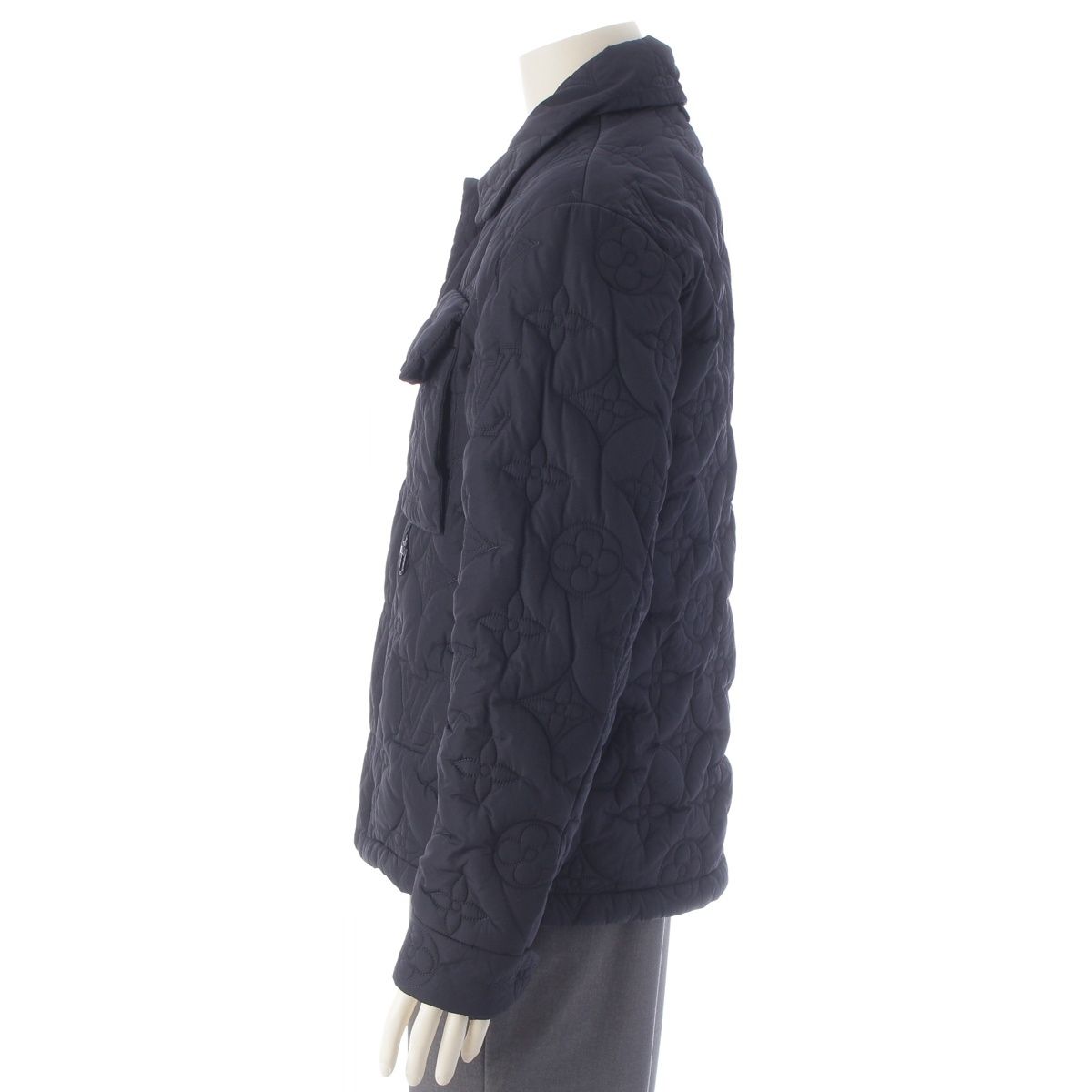 Louis Vuitton Nylon Jacket Navy 44 — view 3
