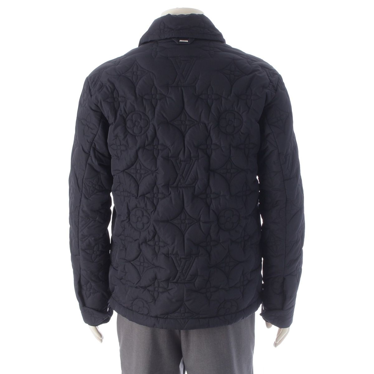 Louis Vuitton Nylon Jacket Navy 44 — view 4
