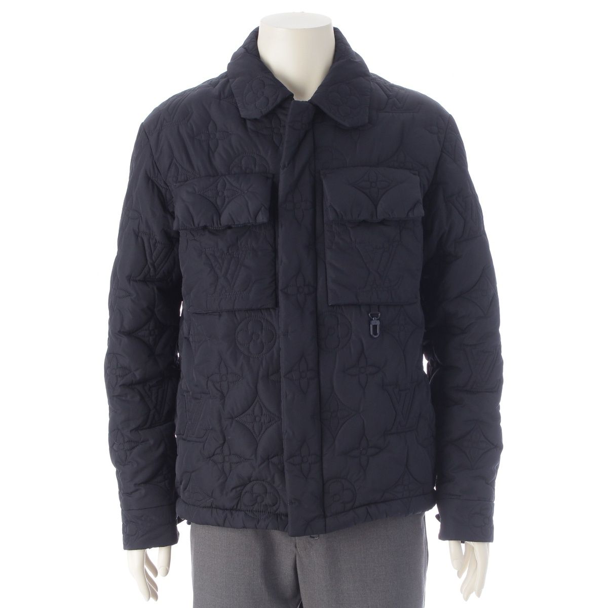 Louis Vuitton Nylon Jacket Navy 44