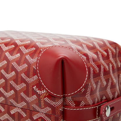 Goyard Bowling 25 Toiletry Handbag Red Leather — view 4