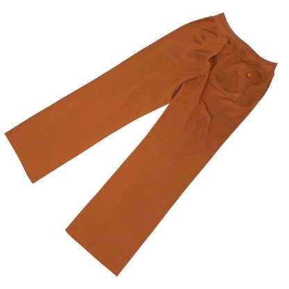 Hermes Sweatpants Orange Cotton Silk Vintage New — view 2