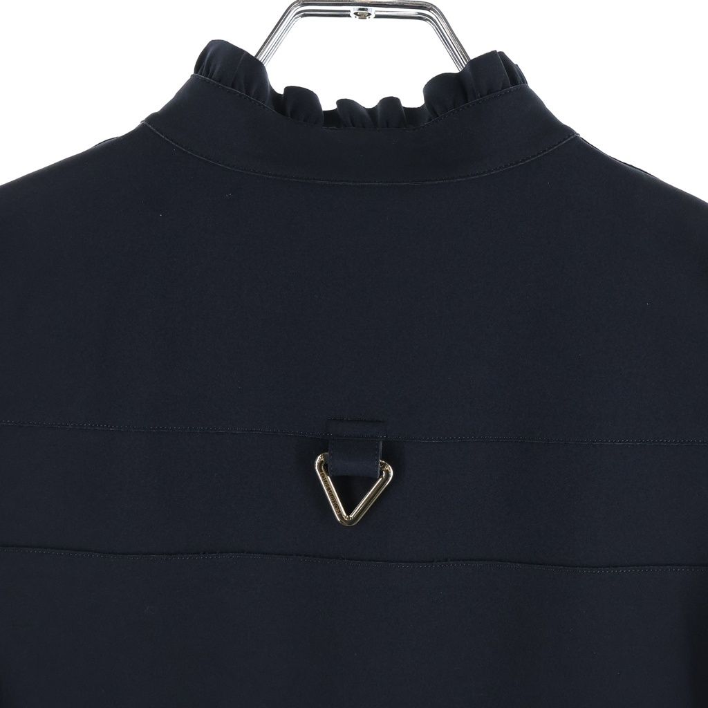 Louis Vuitton Monogram Zip Up Technical QA Sleeveless Dress Black — view 4