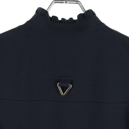 Louis Vuitton Monogram Zip Up Technical QA Sleeveless Dress Black — view 4