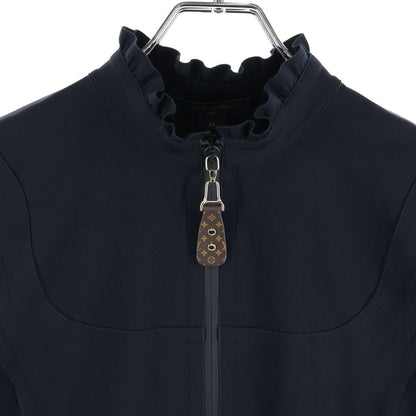Louis Vuitton Monogram Zip Up Technical QA Sleeveless Dress Black — view 3