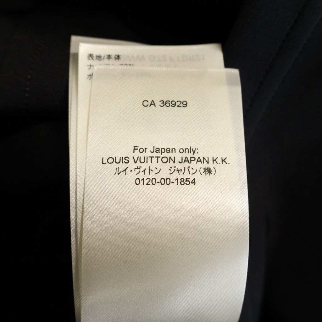 Louis Vuitton Monogram Zip Up Technical QA Sleeveless Dress Black — view 8