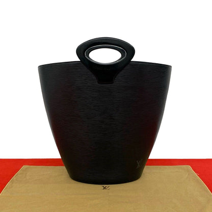 Louis Vuitton Vintage Nocturne Epi Leather Tote Bag Noir