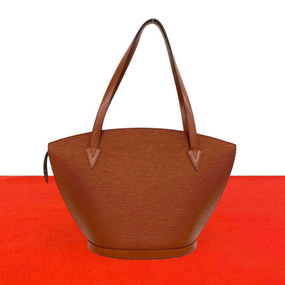Louis Vuitton Vintage Saint Jacques Epi Leather Tote Shoulder Bag Kenya Brown