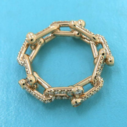 Tiffany & Co HardWear Link Diamond Ring Small #near — view 5