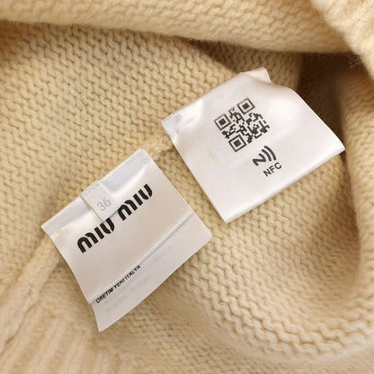 Miu Miu Sweater Ivory — view 8