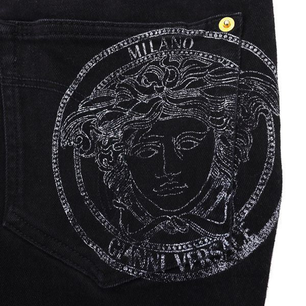 Versace Denim Pants Black — view 3