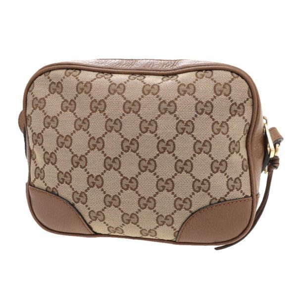 Gucci GG Canvas Shoulder Bag Beige — view 3