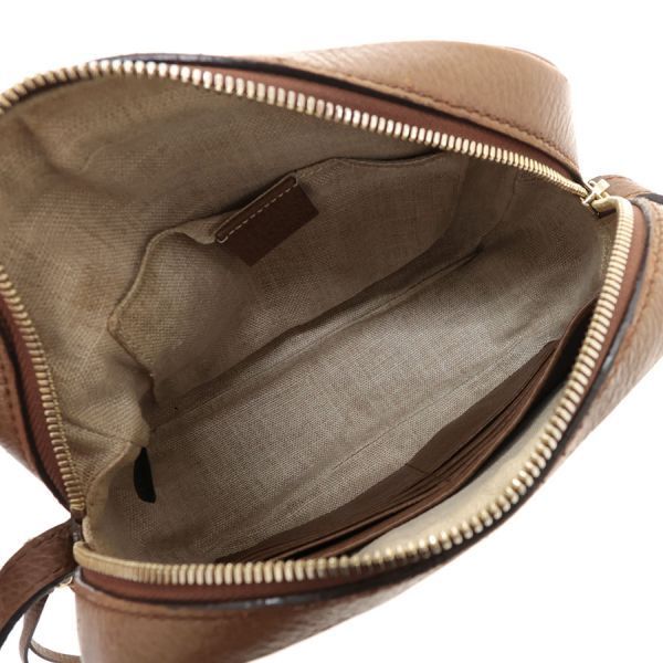 Gucci GG Canvas Shoulder Bag Beige — view 2