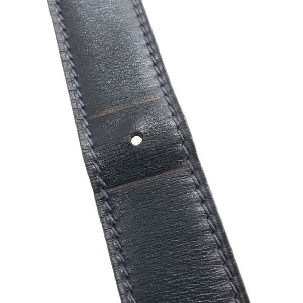 Hermes Manjoir MM Shoulder Bag Navy — view 5