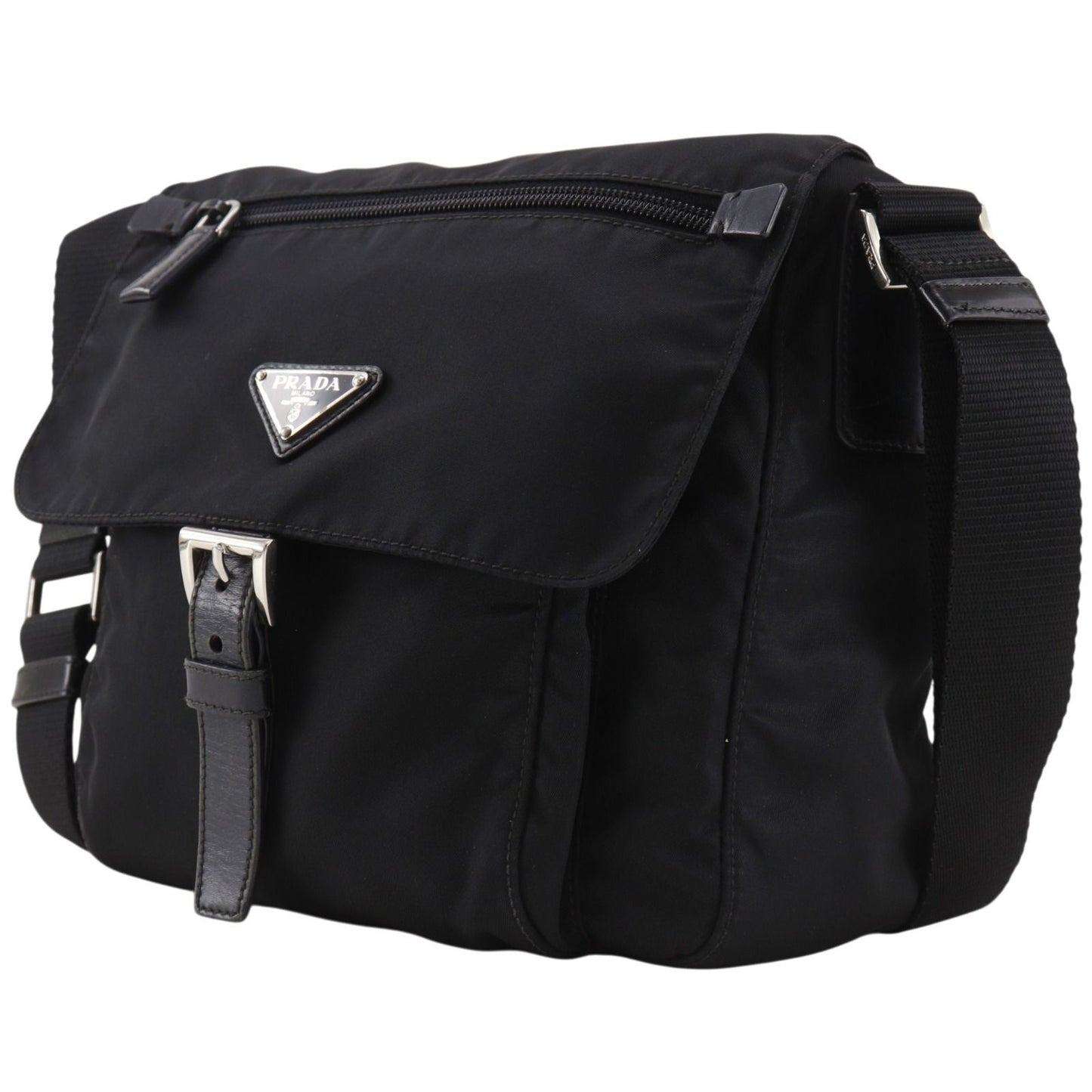 Prada Nylon Black Shoulder Bag — view 2