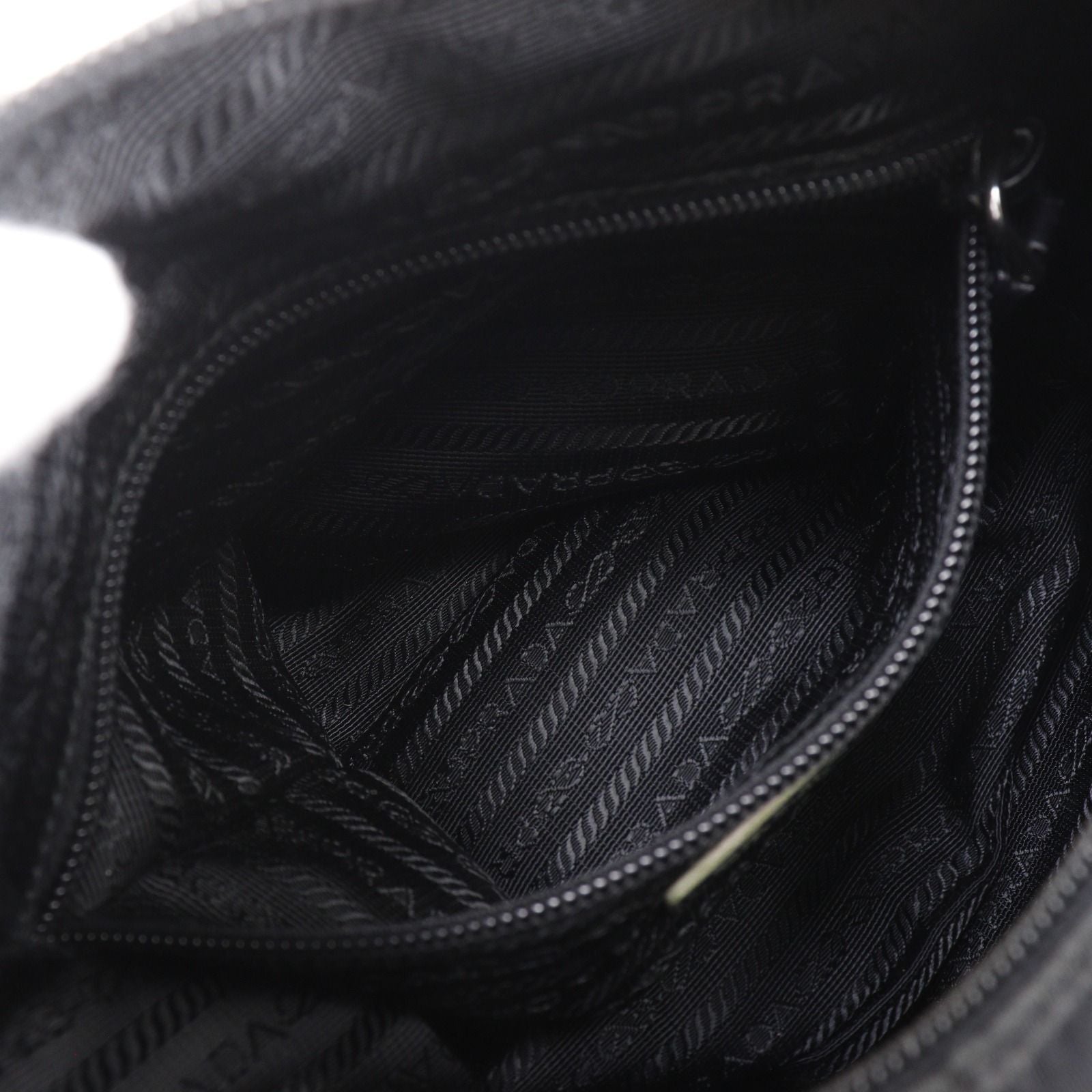 Prada Nylon Black Shoulder Bag — view 6