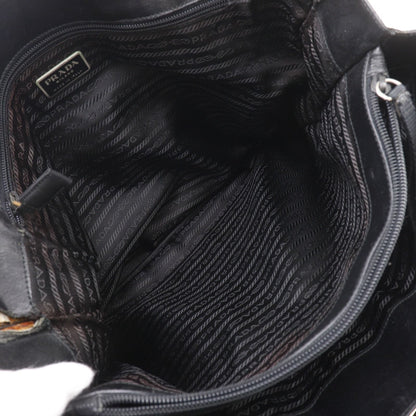 Prada Nylon Black Tote Bag — view 7