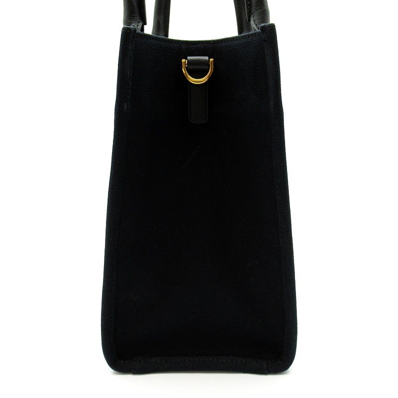 Versace la Medusa Small Canvas Tote Bag — view 5