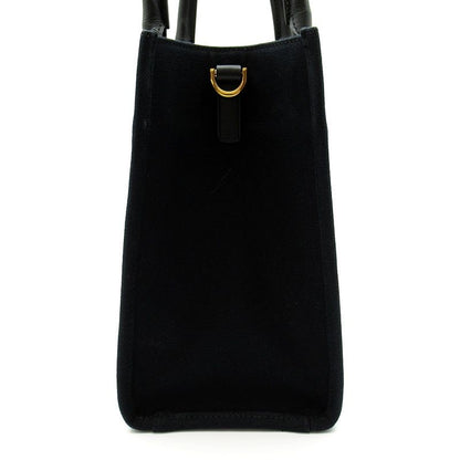Versace la Medusa Small Canvas Tote Bag — view 5