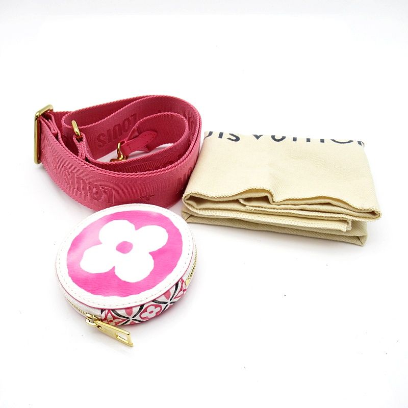 Louis Vuitton On The Go PM Handbag White Pink — view 8
