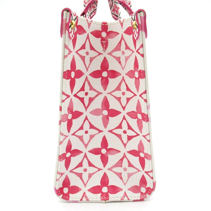 Louis Vuitton On The Go PM Handbag White Pink — view 3
