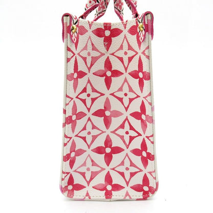 Louis Vuitton On The Go PM Handbag White Pink — view 5