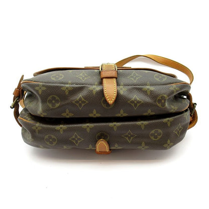 Louis Vuitton Saumur 30 Monogram Shoulder Bag Brown — view 6