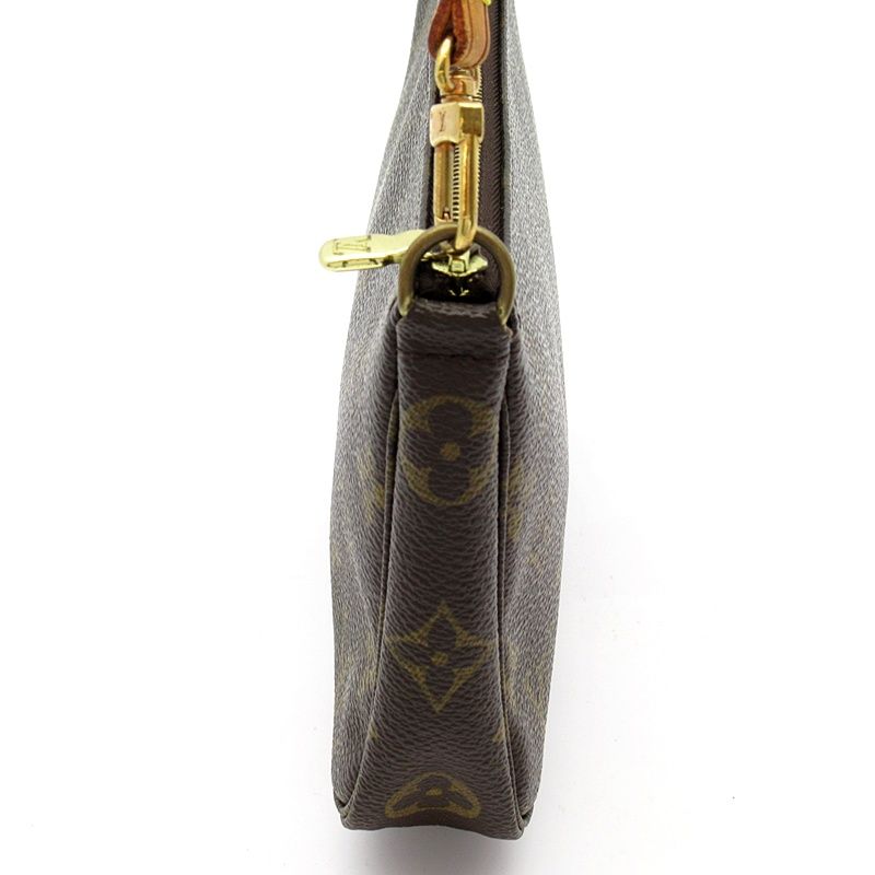 Louis Vuitton Pochette Accessoires Monogram Handbag Brown — view 5