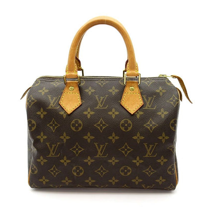 Louis Vuitton Speedy 25 Monogram Handbag Brown
