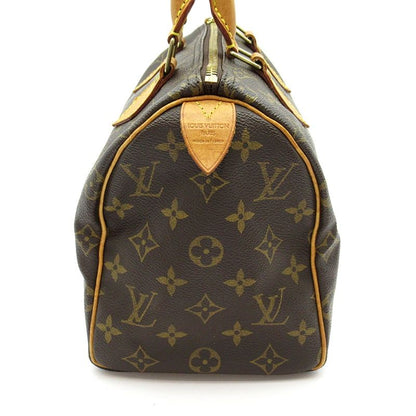 Louis Vuitton Speedy 25 Monogram Handbag Brown — view 5
