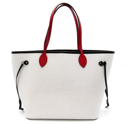 Louis Vuitton Neverfull MM Epi Tote Bag Blanc Optique — view 4
