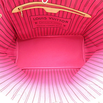 Louis Vuitton Neverfull MM Monogram Tote Bag Pivoine — view 7