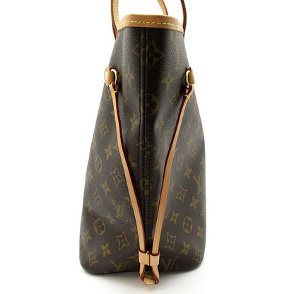 Louis Vuitton Neverfull MM Monogram Tote Bag Pivoine — view 5