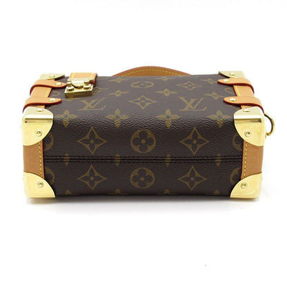 Louis Vuitton Side Trunk PM Monogram Shoulder Bag Brown — view 6