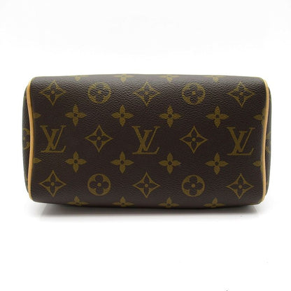 Louis Vuitton Speedy Bandouliere 20 Monogram Boston Bag Brown — view 6
