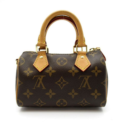 Louis Vuitton Nano Speedy Monogram Handbag Brown — view 4