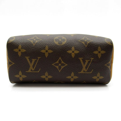 Louis Vuitton Nano Speedy Monogram Handbag Brown — view 6