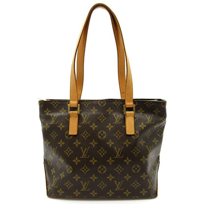 Louis Vuitton Cabas Piano Monogram Handbag Brown