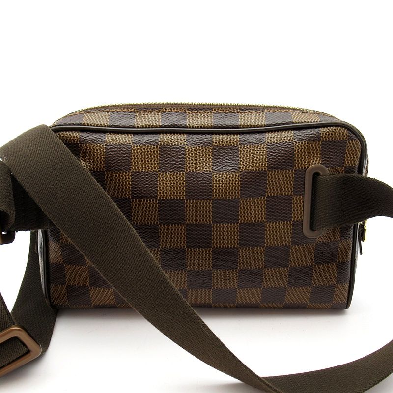 Louis Vuitton Bam Brooklyn Damier Shoulder Bag Brown — view 4