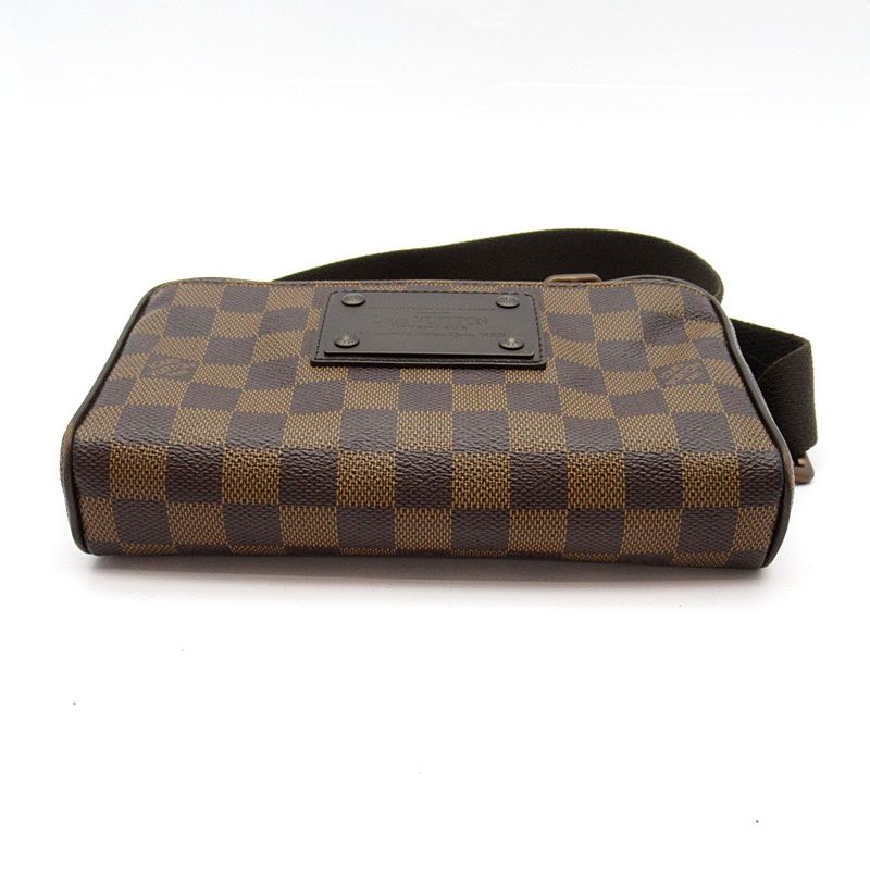 Louis Vuitton Bam Brooklyn Damier Shoulder Bag Brown — view 6