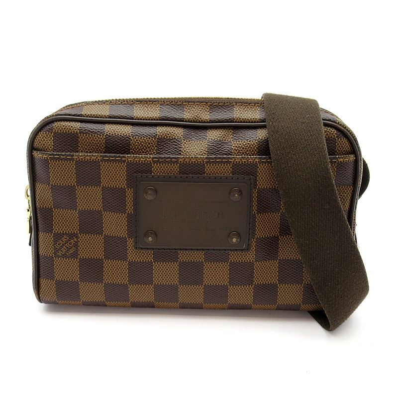 Louis Vuitton Bam Brooklyn Damier Shoulder Bag Brown