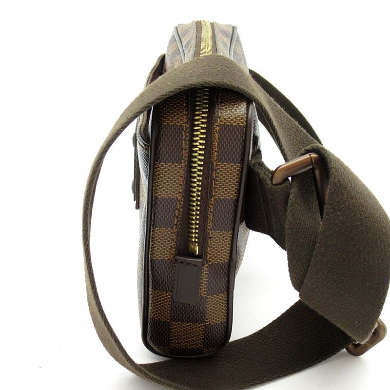 Louis Vuitton Bam Brooklyn Damier Shoulder Bag Brown — view 3