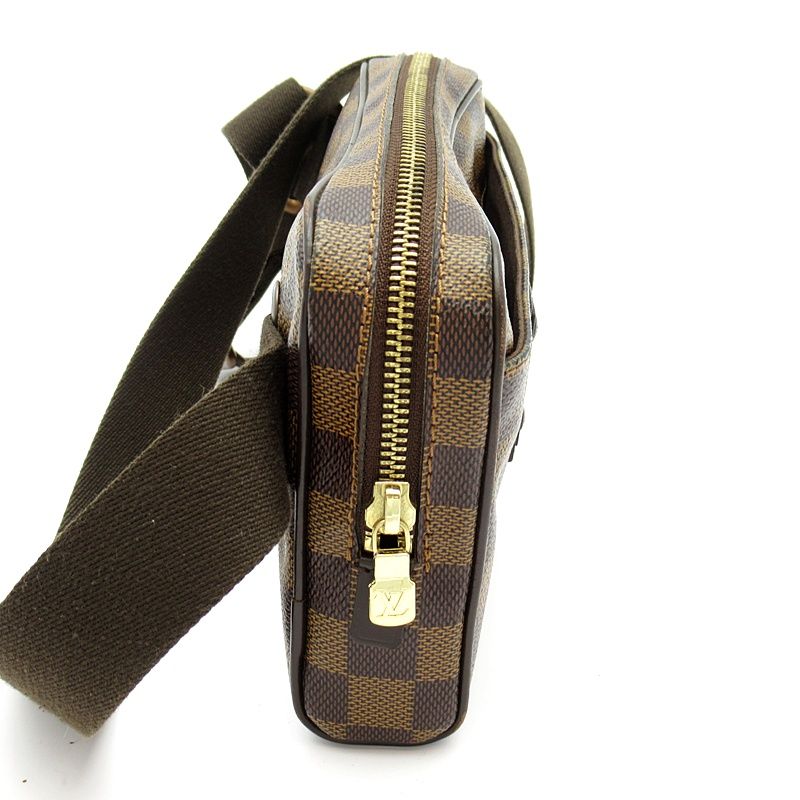Louis Vuitton Bam Brooklyn Damier Shoulder Bag Brown — view 5