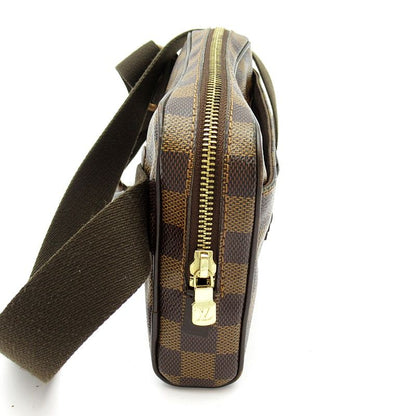 Louis Vuitton Bam Brooklyn Damier Shoulder Bag Brown — view 5