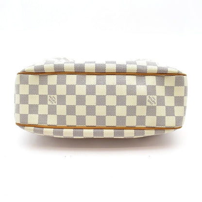 Louis Vuitton Siracusa PM Damier Azur Shoulder Bag White — view 6